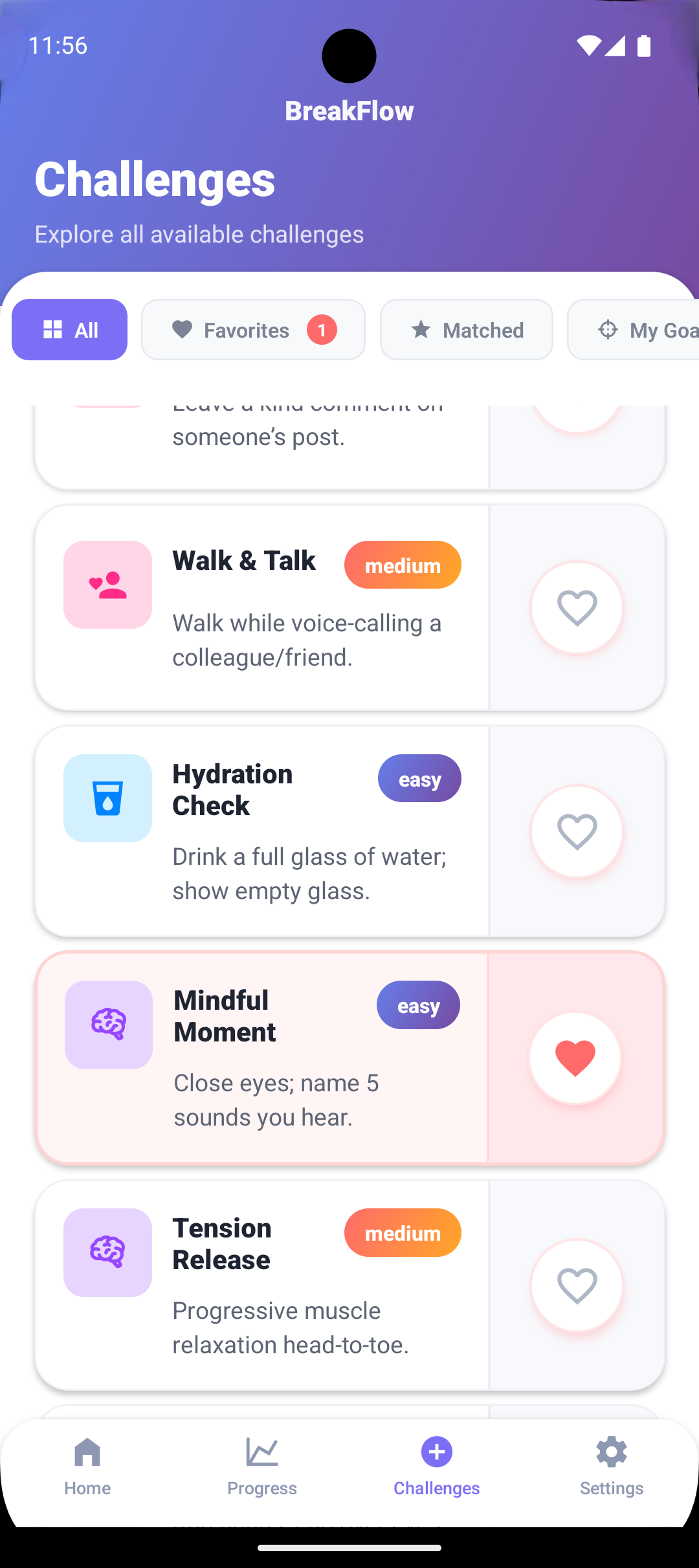 BreakFlow - Progress Tracking
